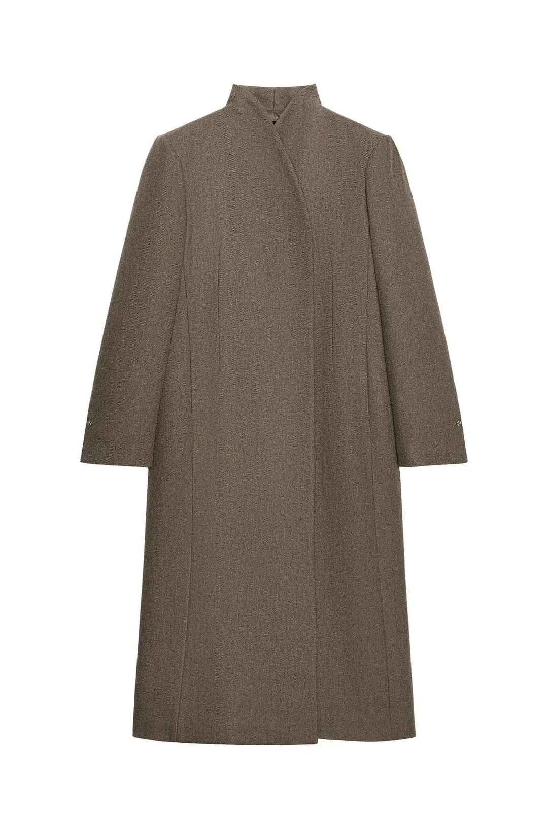 Приталенное пальто ZW Collection, Zara