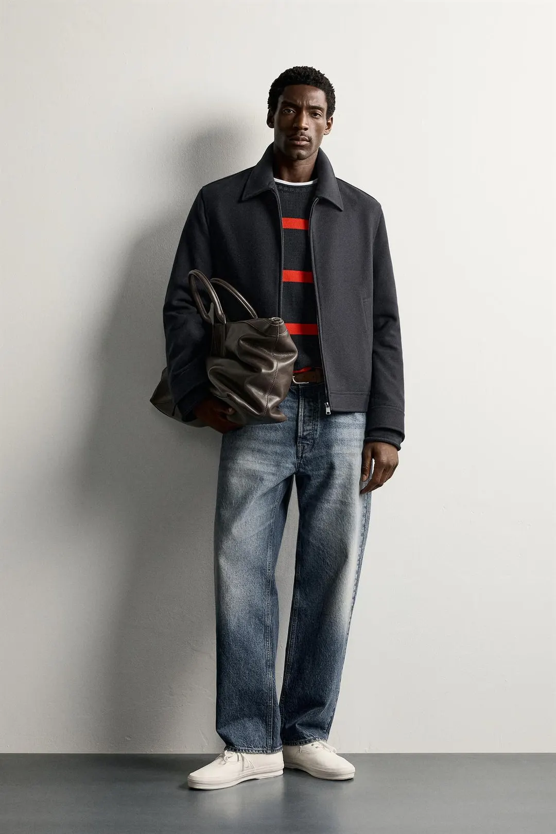 Фактурная куртка прямого кроя, Zara
