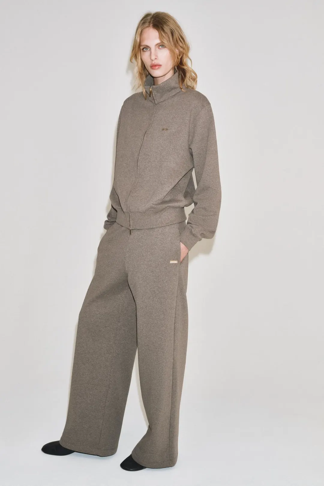 Широкие прямые брюки ZA, Zara