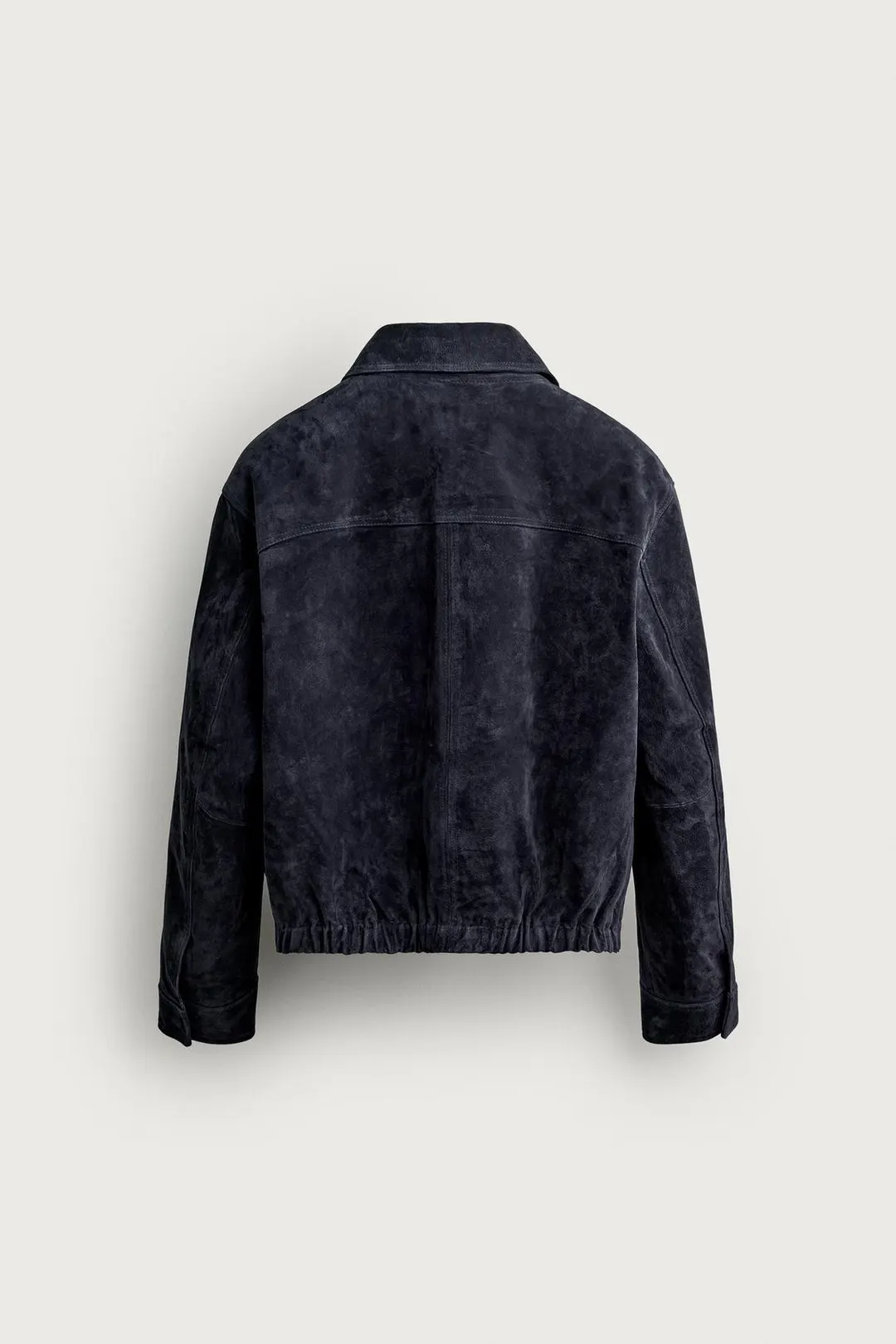 Куртка прямого кроя из замши, Zara