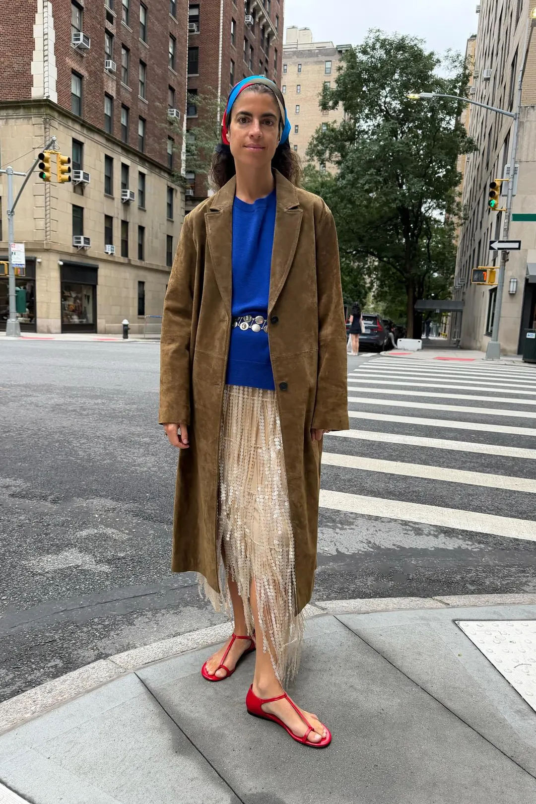 Длинное пальто из 100% кожи ZW Collection, Zara