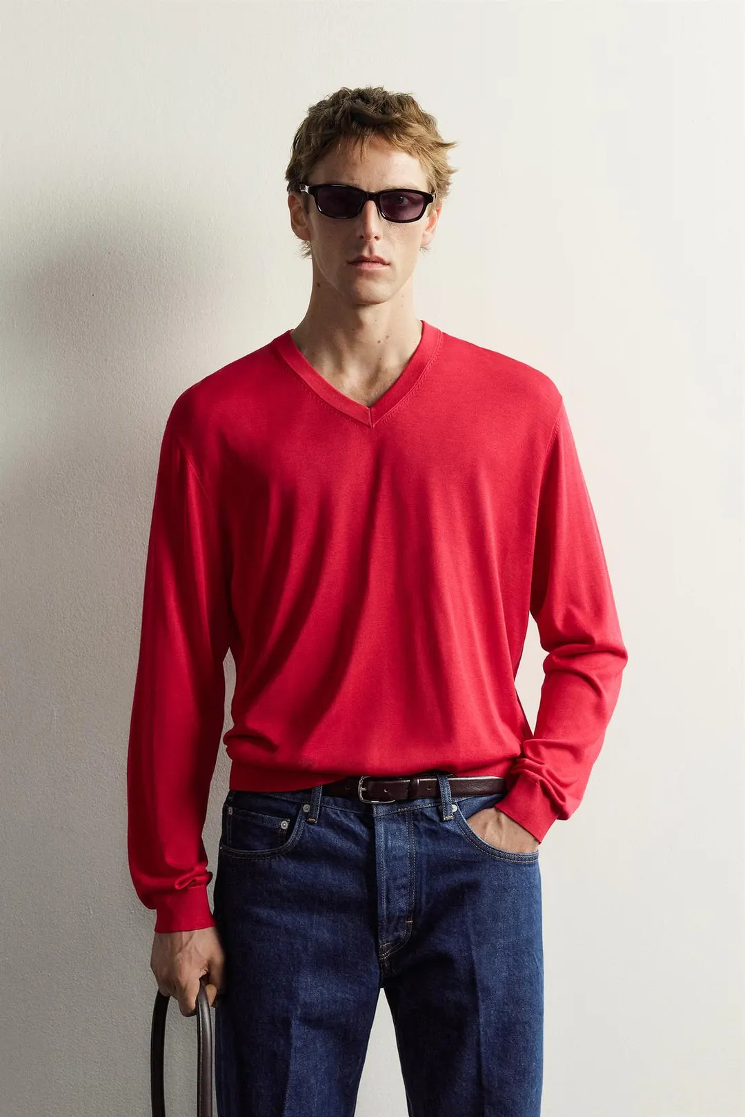 Легкий джемпер из 100% шелка AARON LEVINE X ZARA, Zara