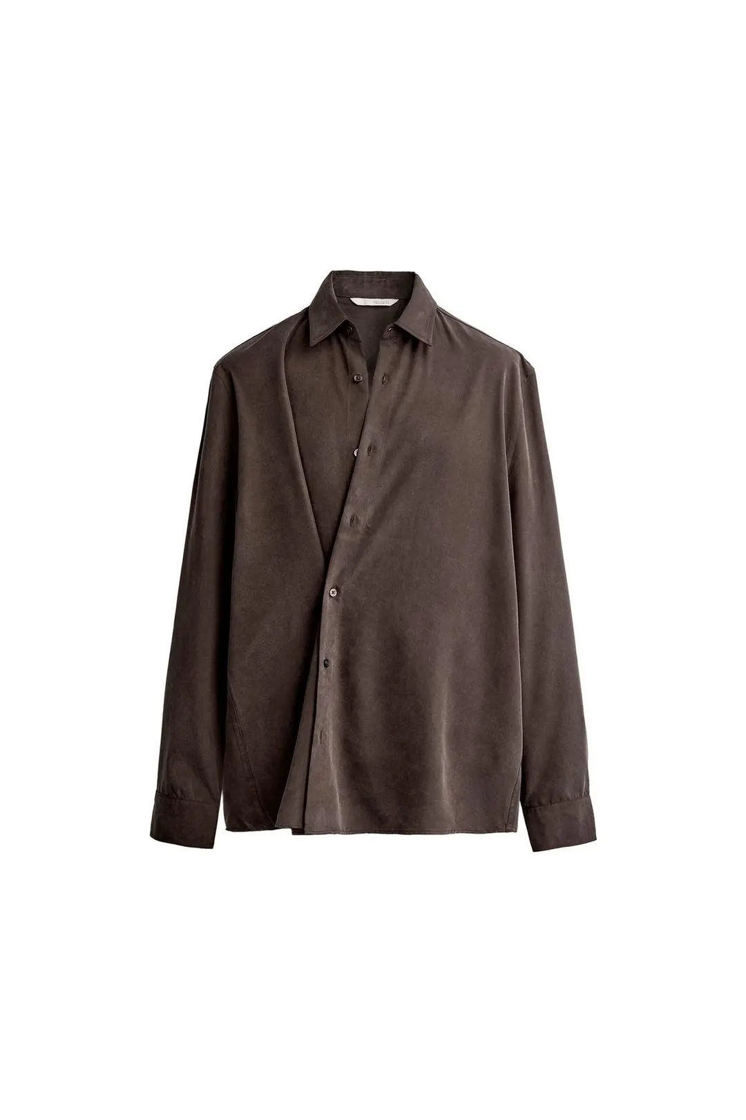 Струящаяся рубашка с запахом, Zara