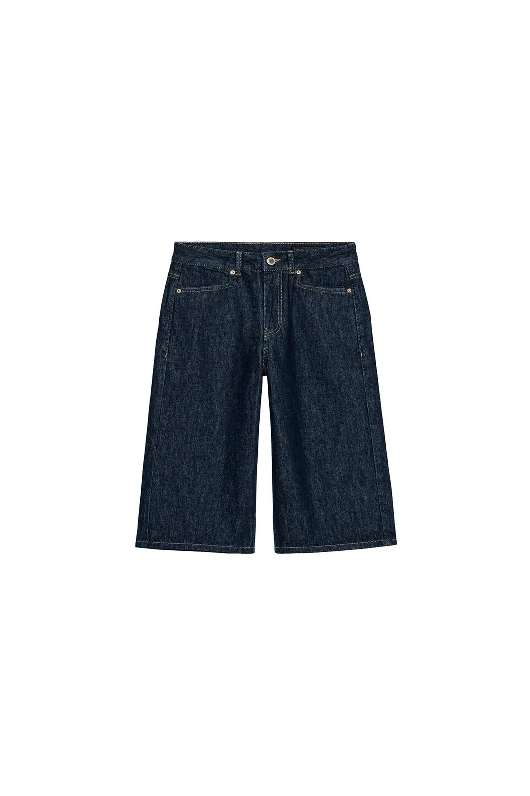 Джинсовые бермуды ZW Collection со средней посадкой, Zara