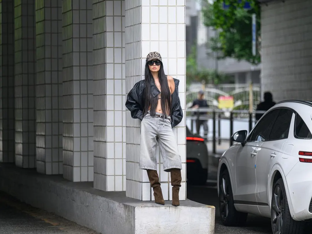 Шорты джинсовые TRF мешковатого кроя, Zara