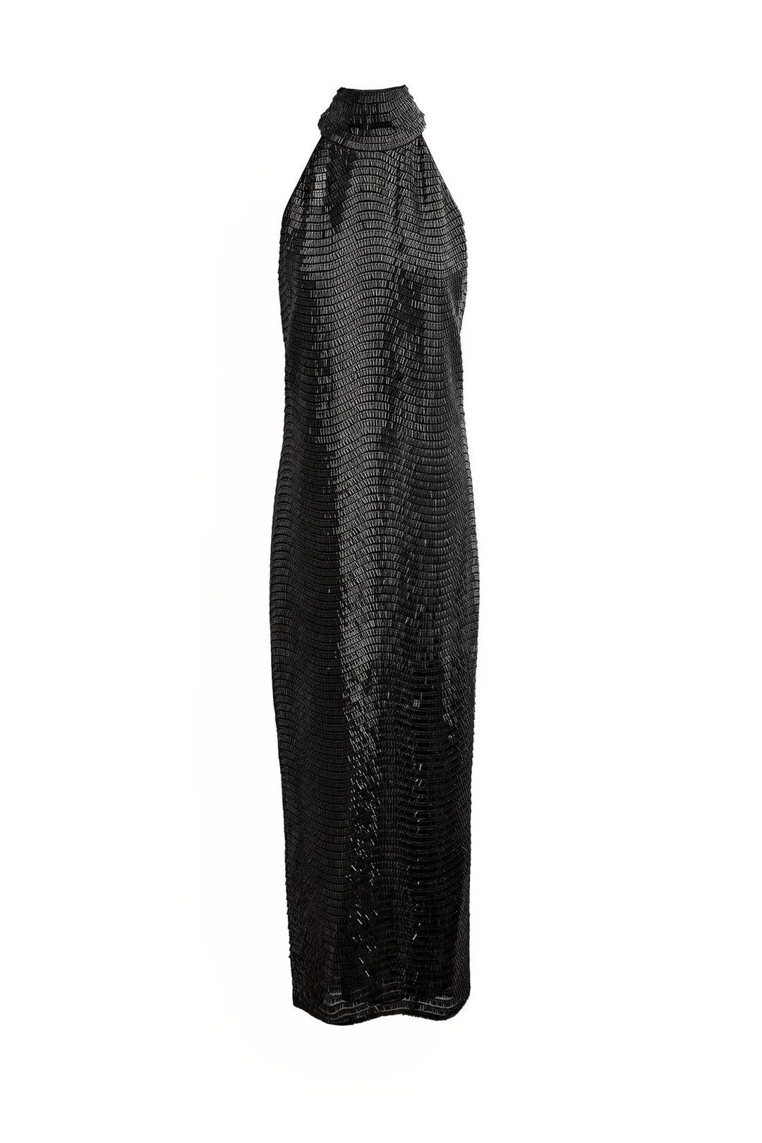Платье халтер с бисером ZW Collection, Zara