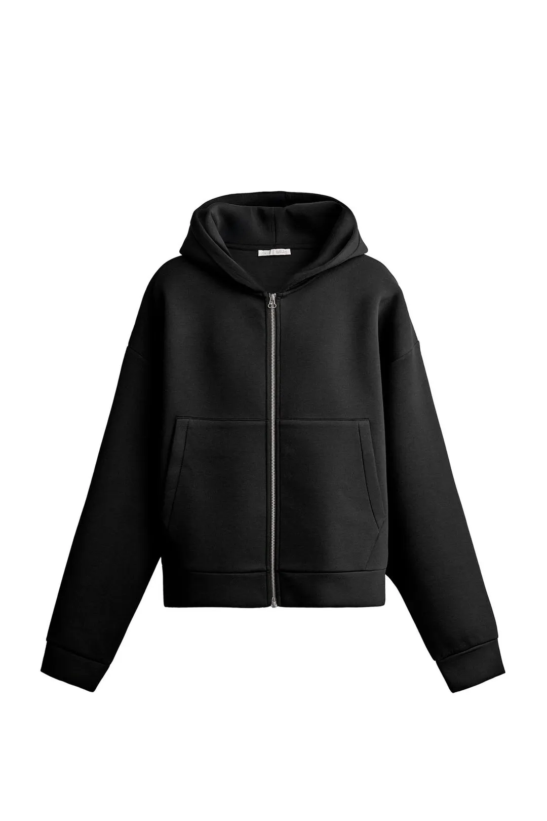 Толстовка из технологичной ткани с капюшоном и молнией, Zara