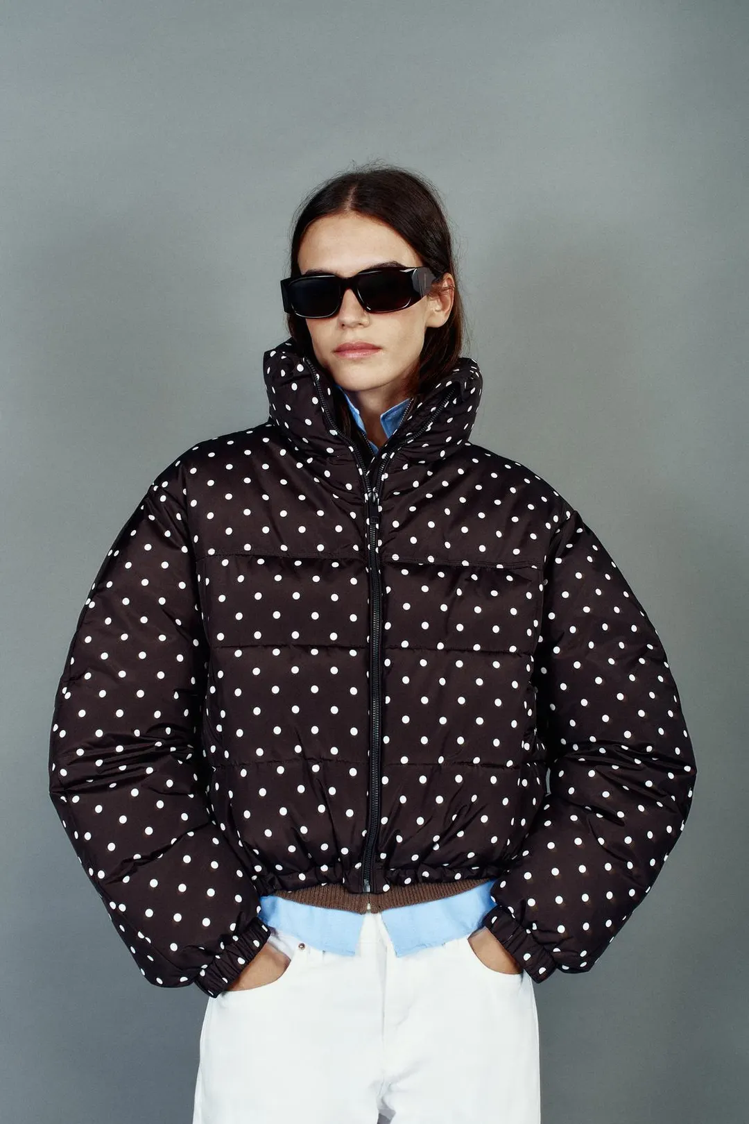 Анорак утепленный водоотталкивающий и ветрозащитный, Zara