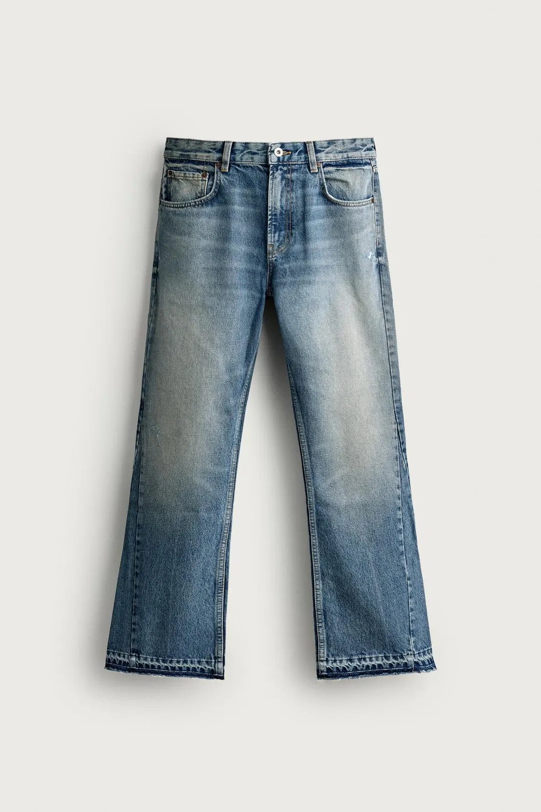 Джинсы расклешенного кроя, Zara
