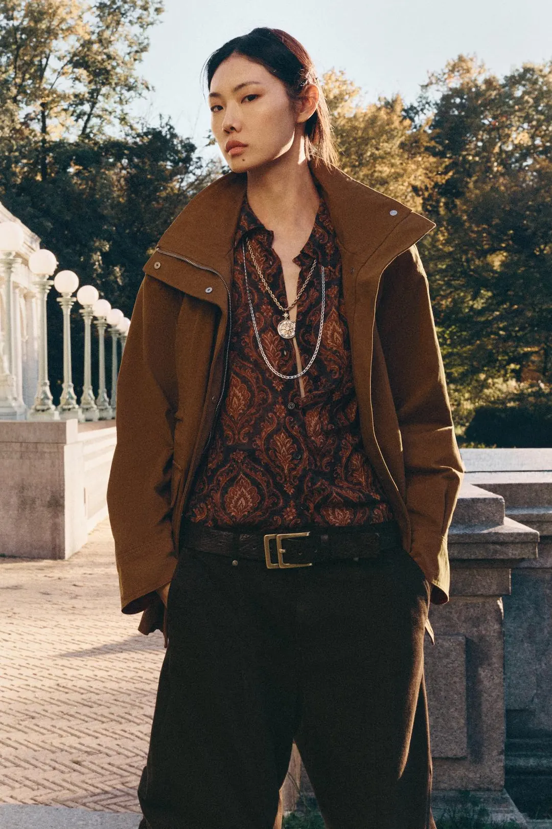 Куртка с карманами ZW Collection, Zara