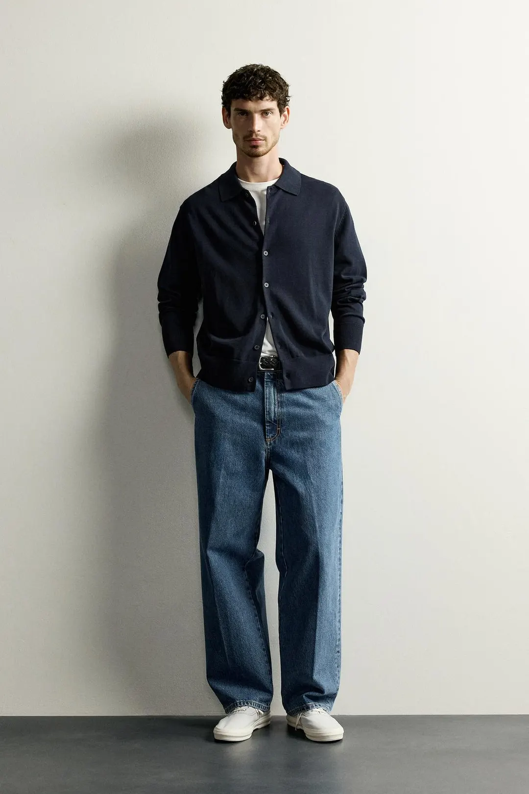 Хлопковый кардиган стандартного кроя, Zara