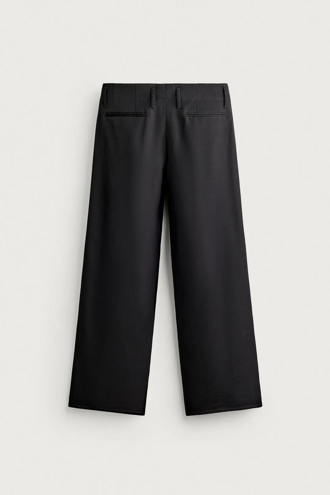 Костюмные брюки прямого кроя из 100% шерсти, Zara
