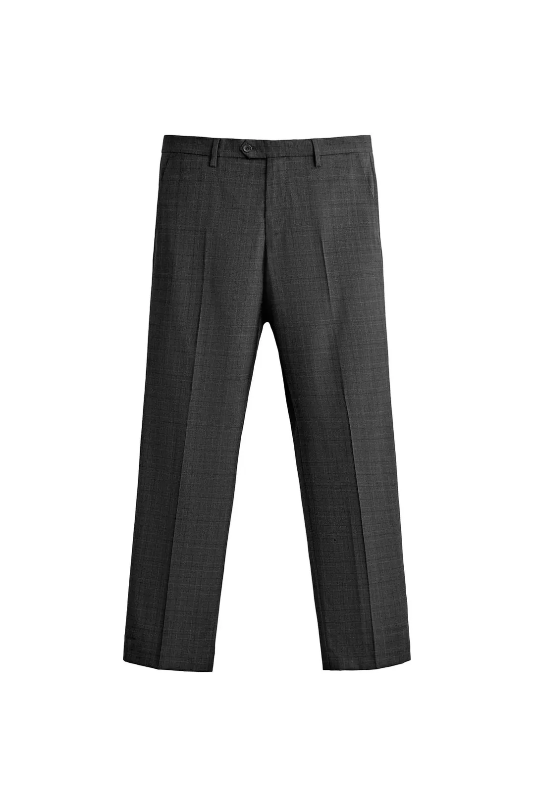 Костюмные брюки в клетку из 100% шерсти, Zara