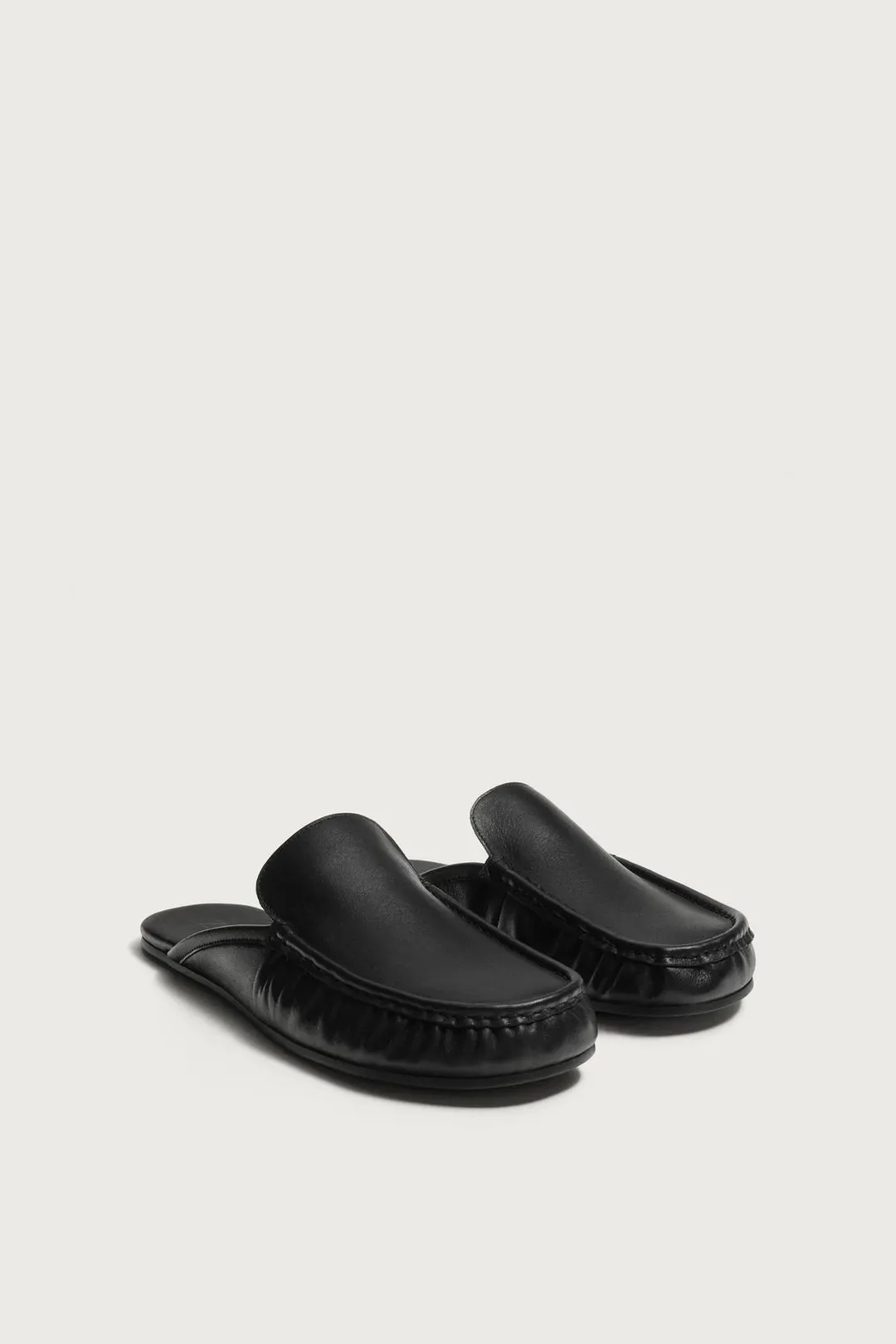 Мюли-лоферы из кожи, Zara