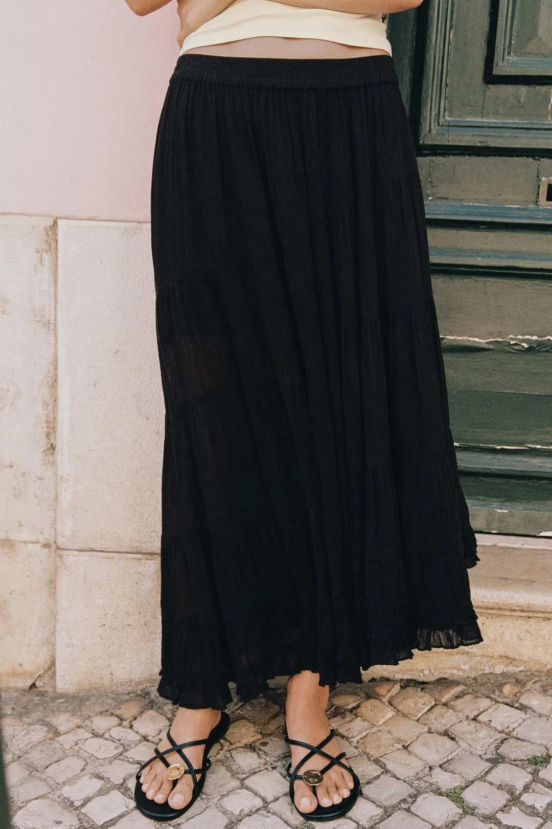 Юбка миди асимметричная, Zara