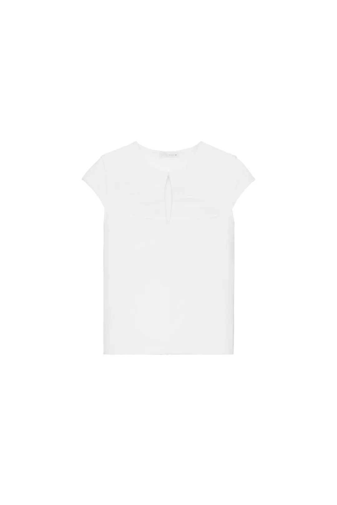 Топ с вырезом и сборками, Zara
