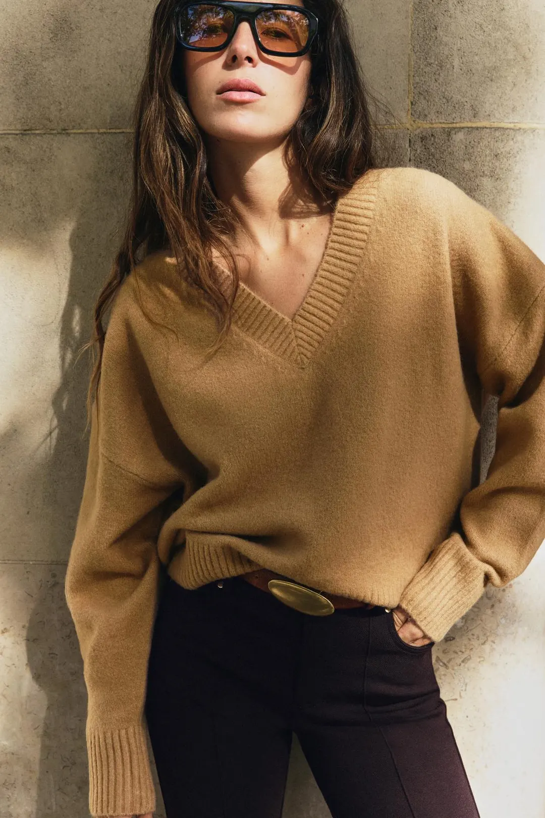 Мягкий вязаный свитер, Zara