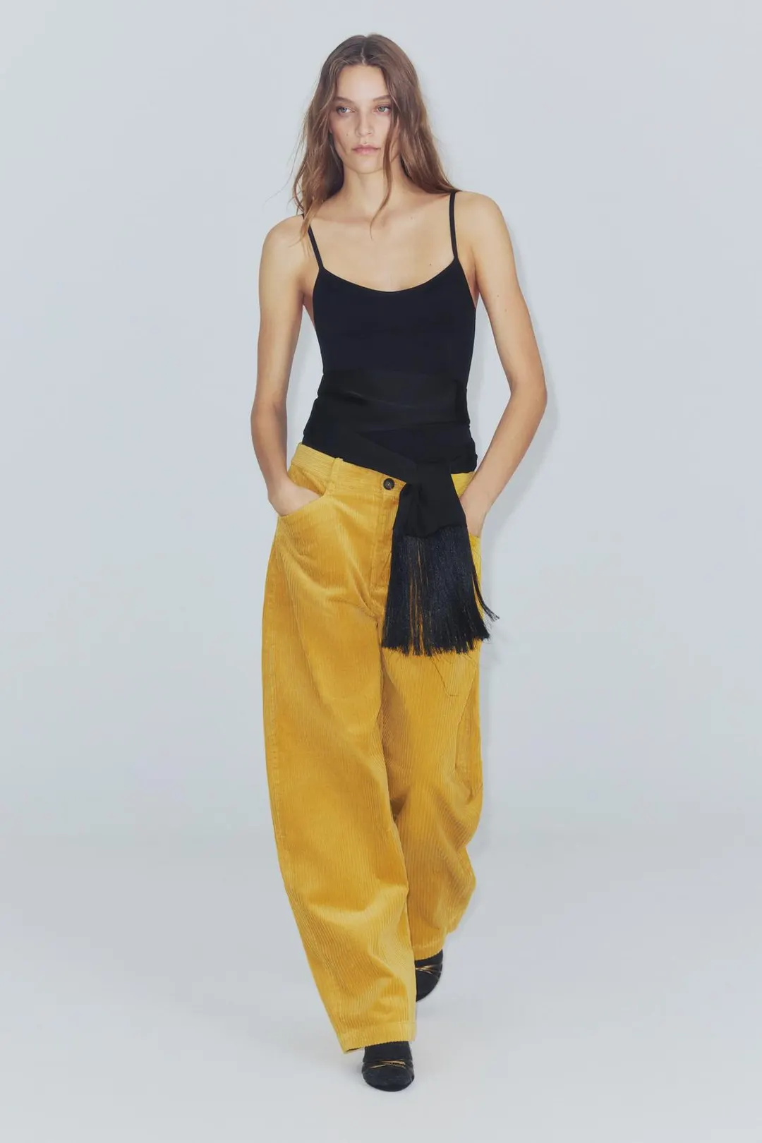Брюки вельветовые ZW Collection, Zara