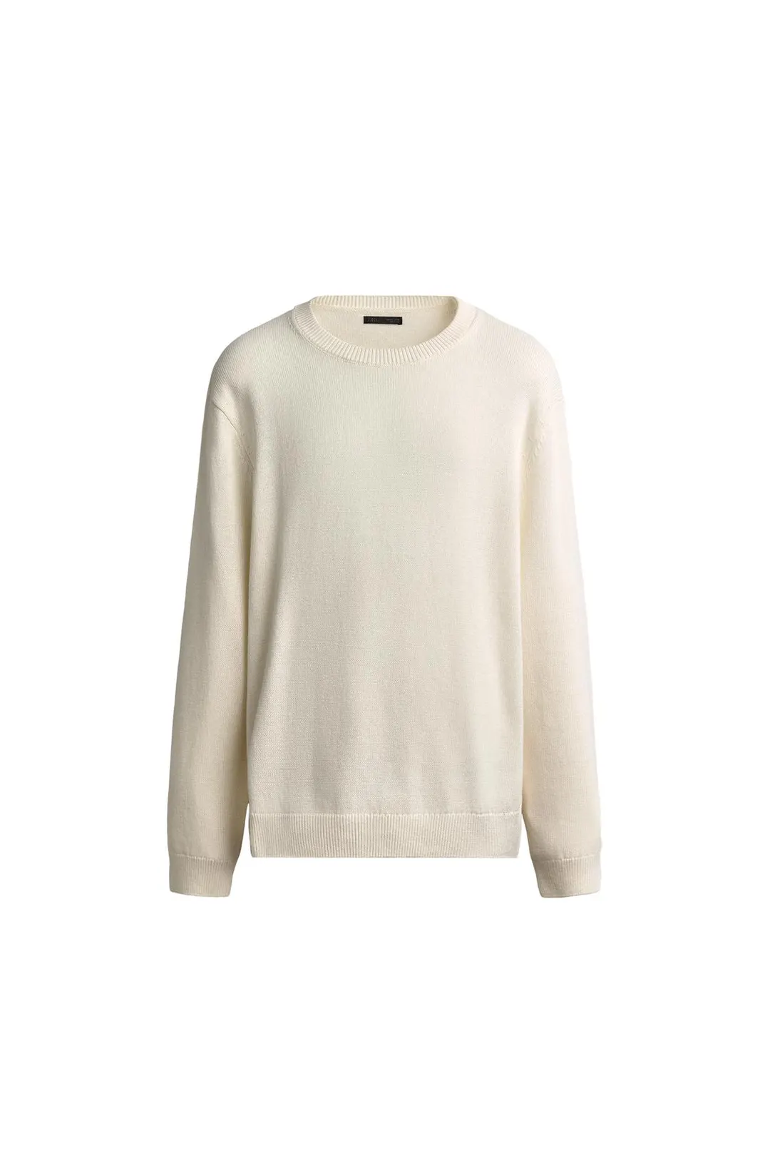 Джемпер прямого кроя из хлопка и льна, Zara