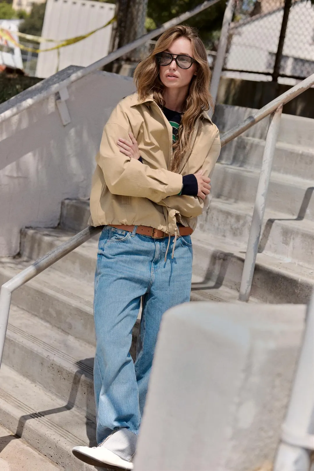 Куртка со съемным капюшоном, Zara