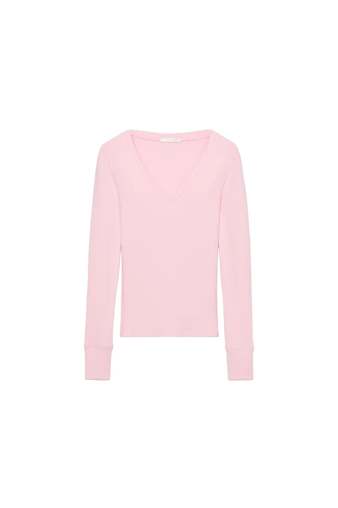 Футболка в рубчик с длинными рукавами, Zara