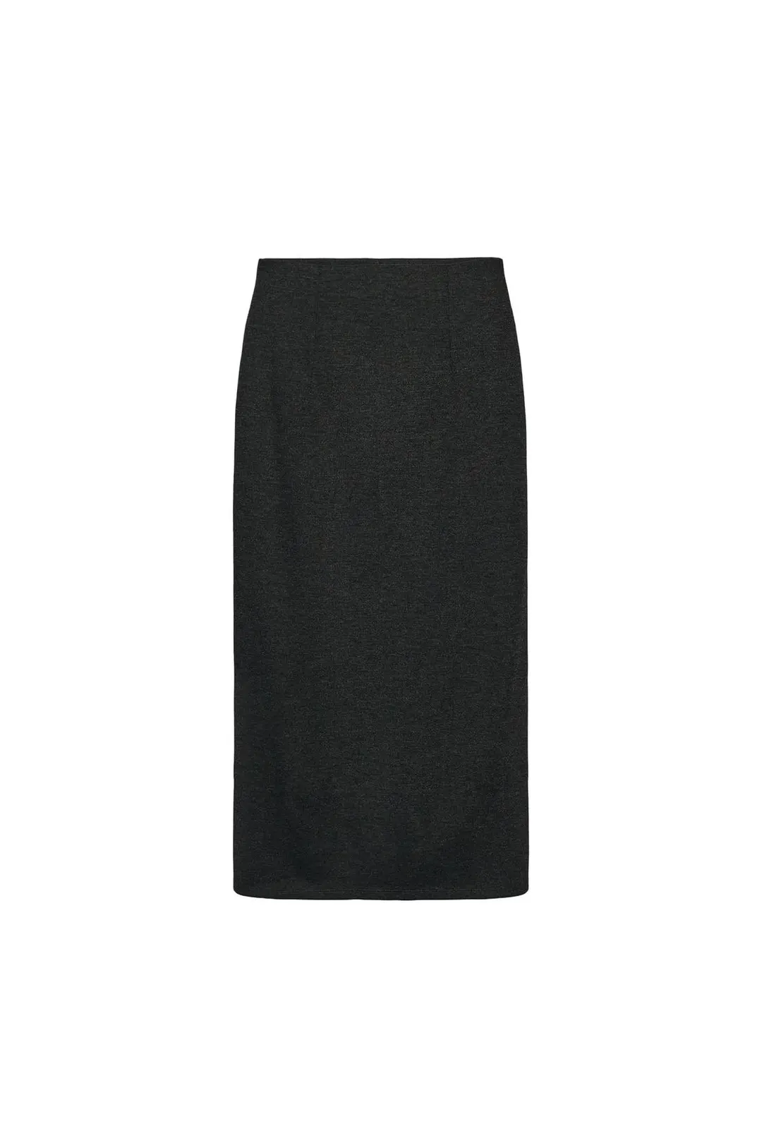 Юбка миди прямого кроя из мягкой ткани, Zara