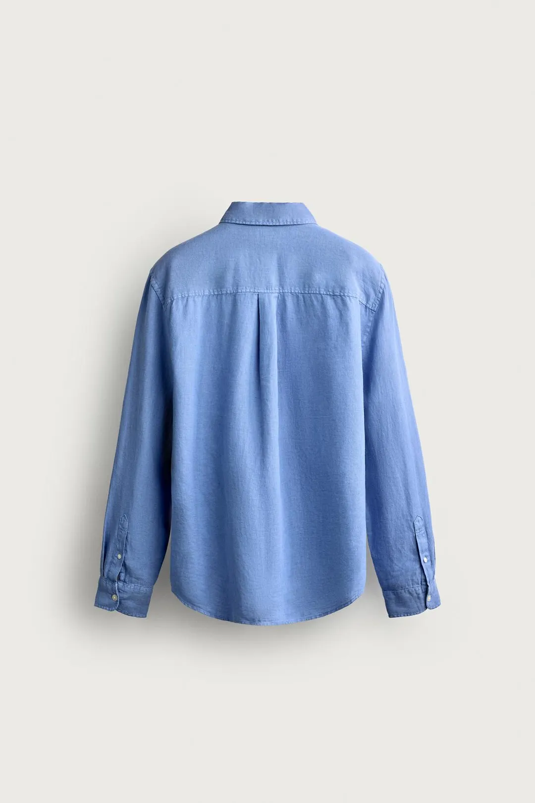 Рубашка стандартного кроя из 100% льна, Zara