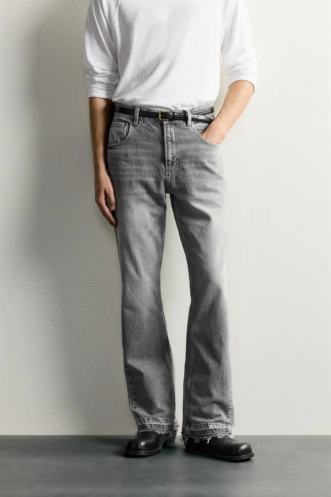 Джинсы расклешенного кроя, Zara