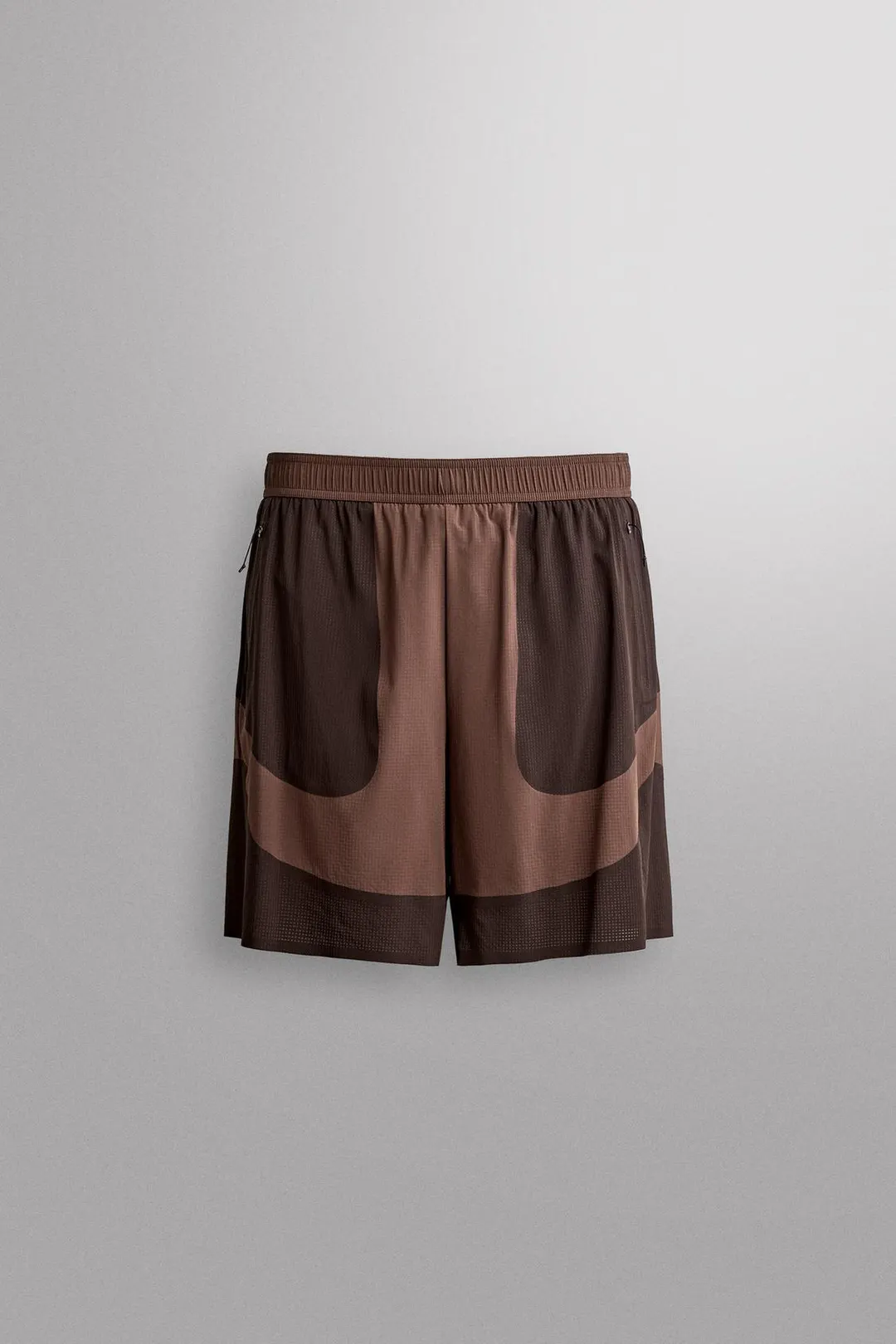 Шорты длиной 9 дюймов в стиле колор-блок, Zara