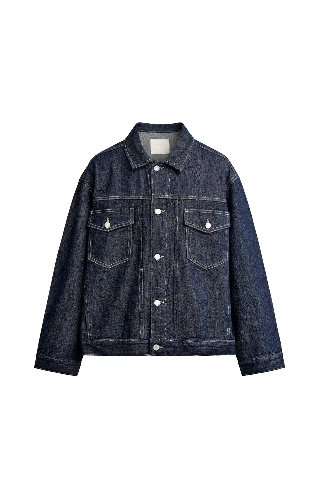 Джинсовая куртка оверсайз, Zara