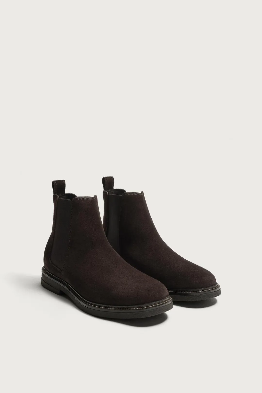 Ботинки челси кожаные, Zara