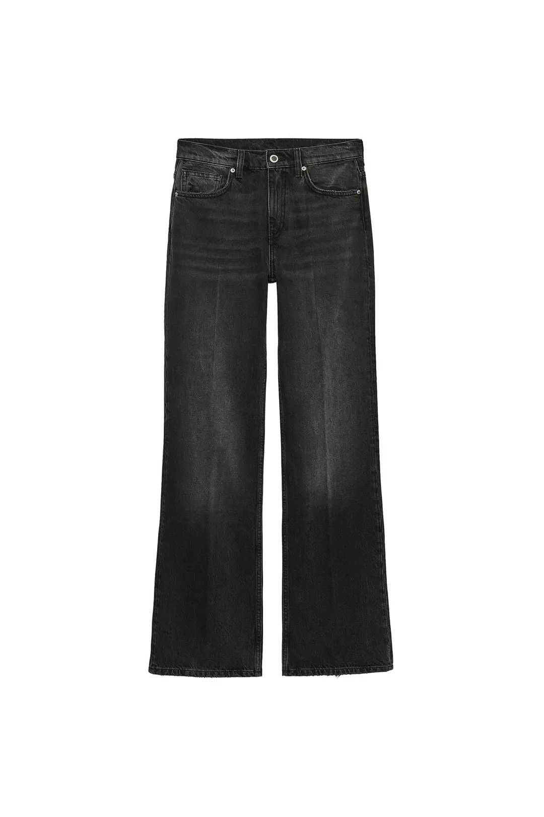Джинсы расклешенного кроя со средней посадкой ZW Collection, Zara