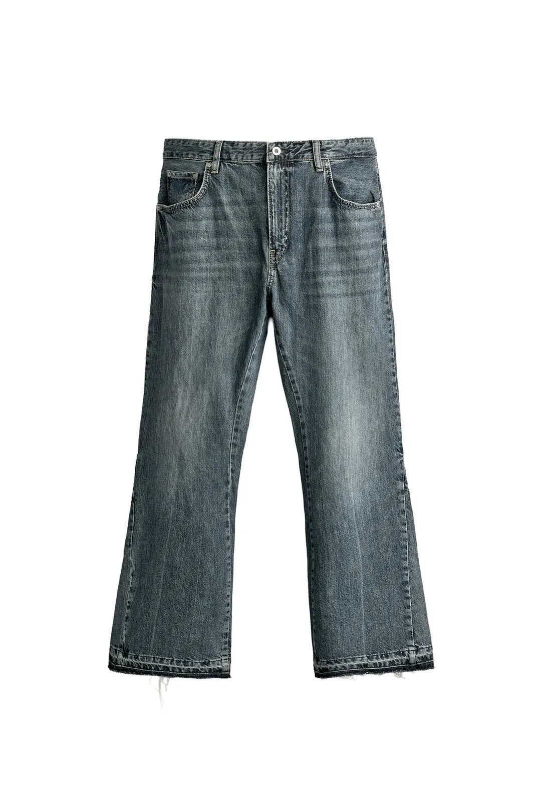 Джинсы расклешенного кроя, Zara