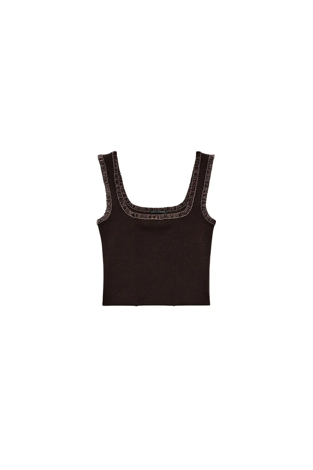 Эластичный топ в корсетном стиле, Zara
