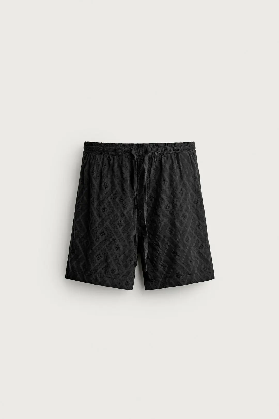 Бермуды из жаккарда с геометрическим узором, Zara