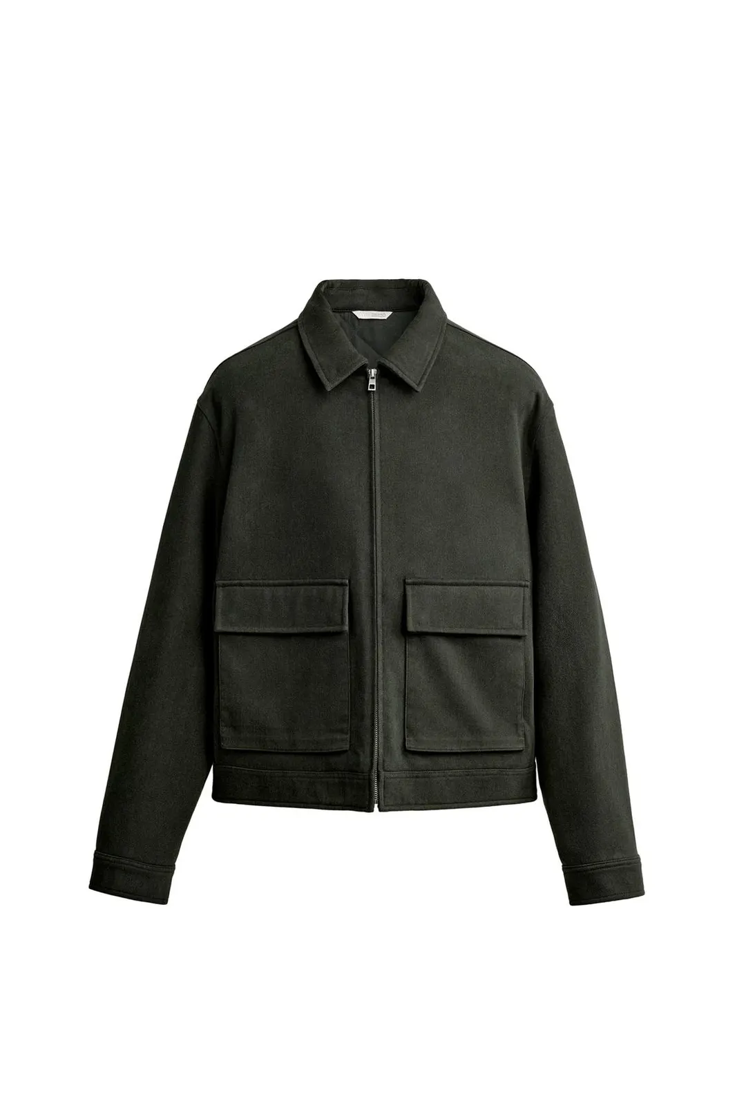 Утепленная куртка из лиоцелла и хлопка, Zara