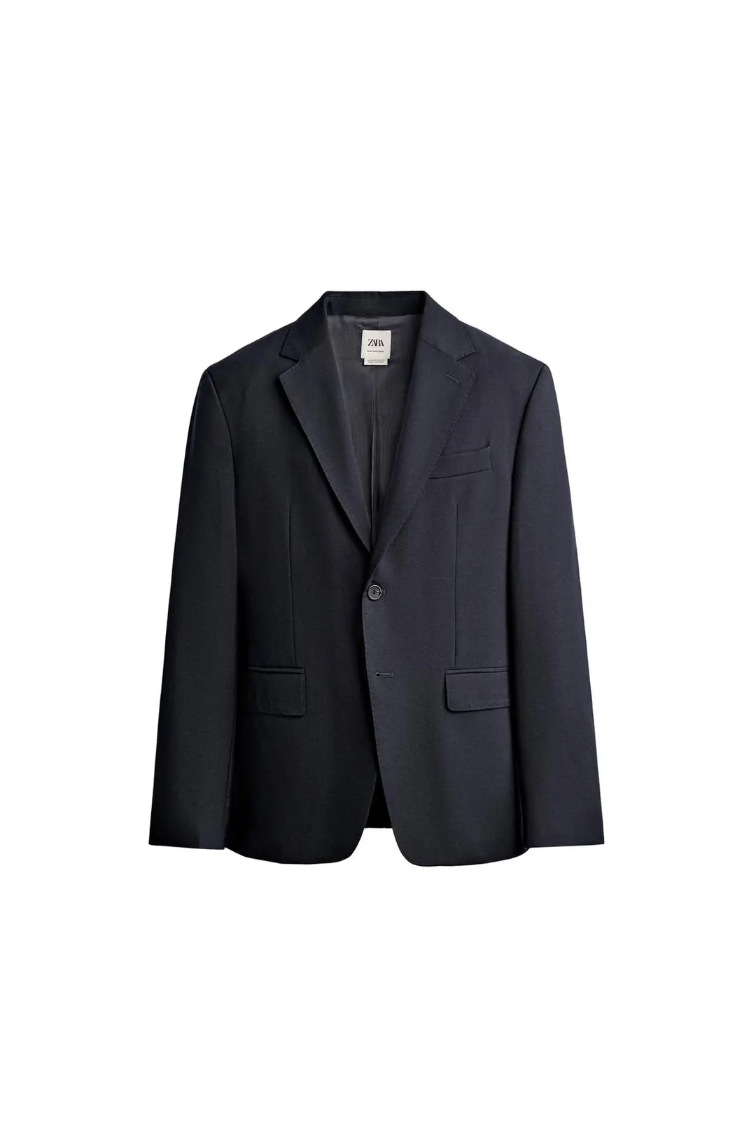 Костюмный блейзер из 100% шерсти, Zara