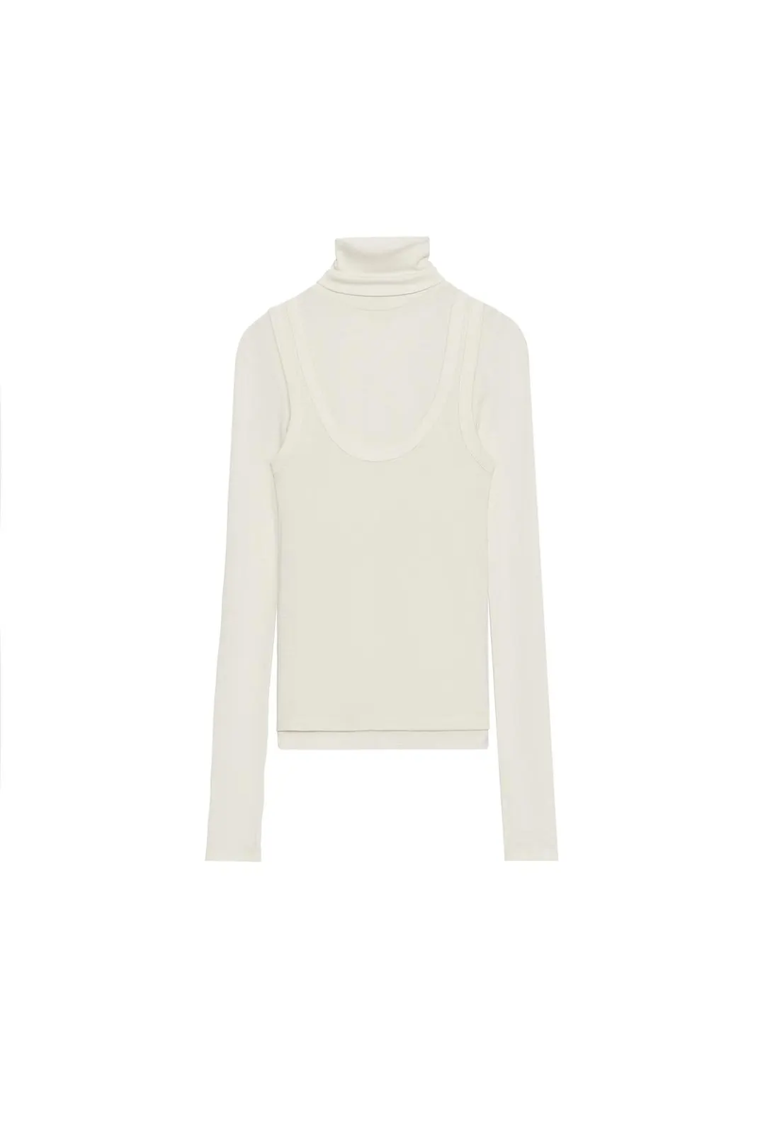 Футболка с эффектом многослойности, Zara