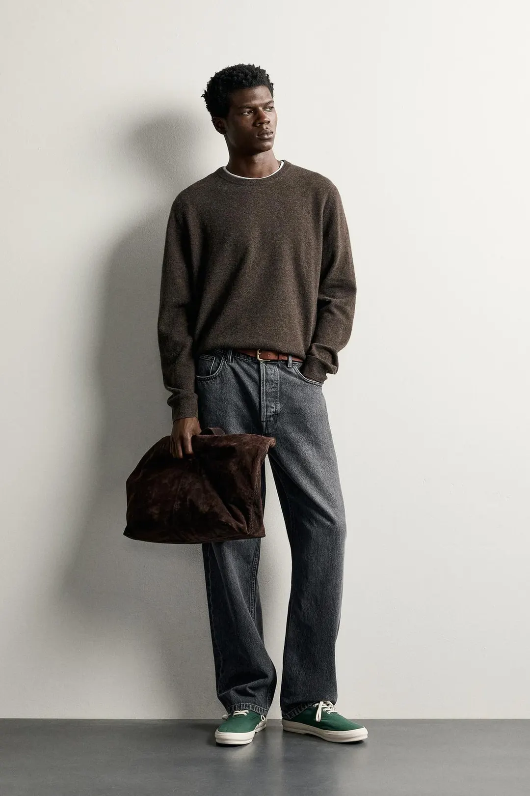 Джемпер прямого кроя из смесовой шерсти, Zara