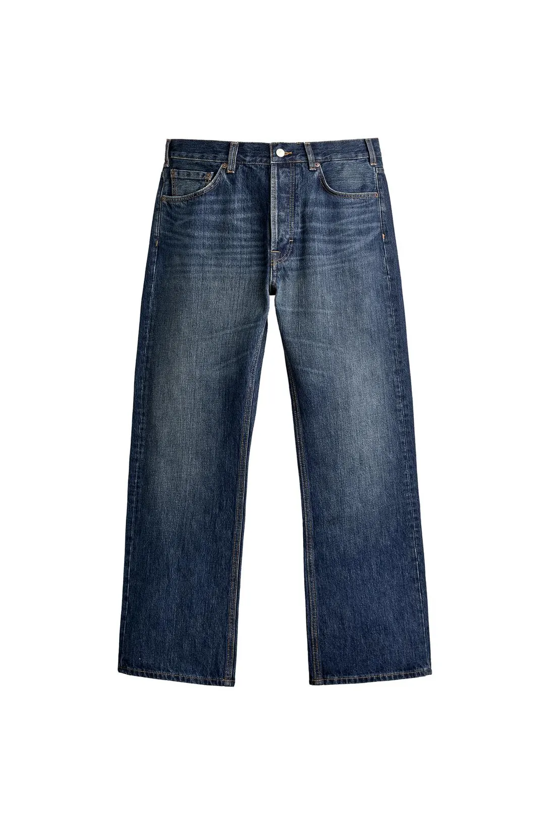 Прямые джинсы с легким клешем, Zara