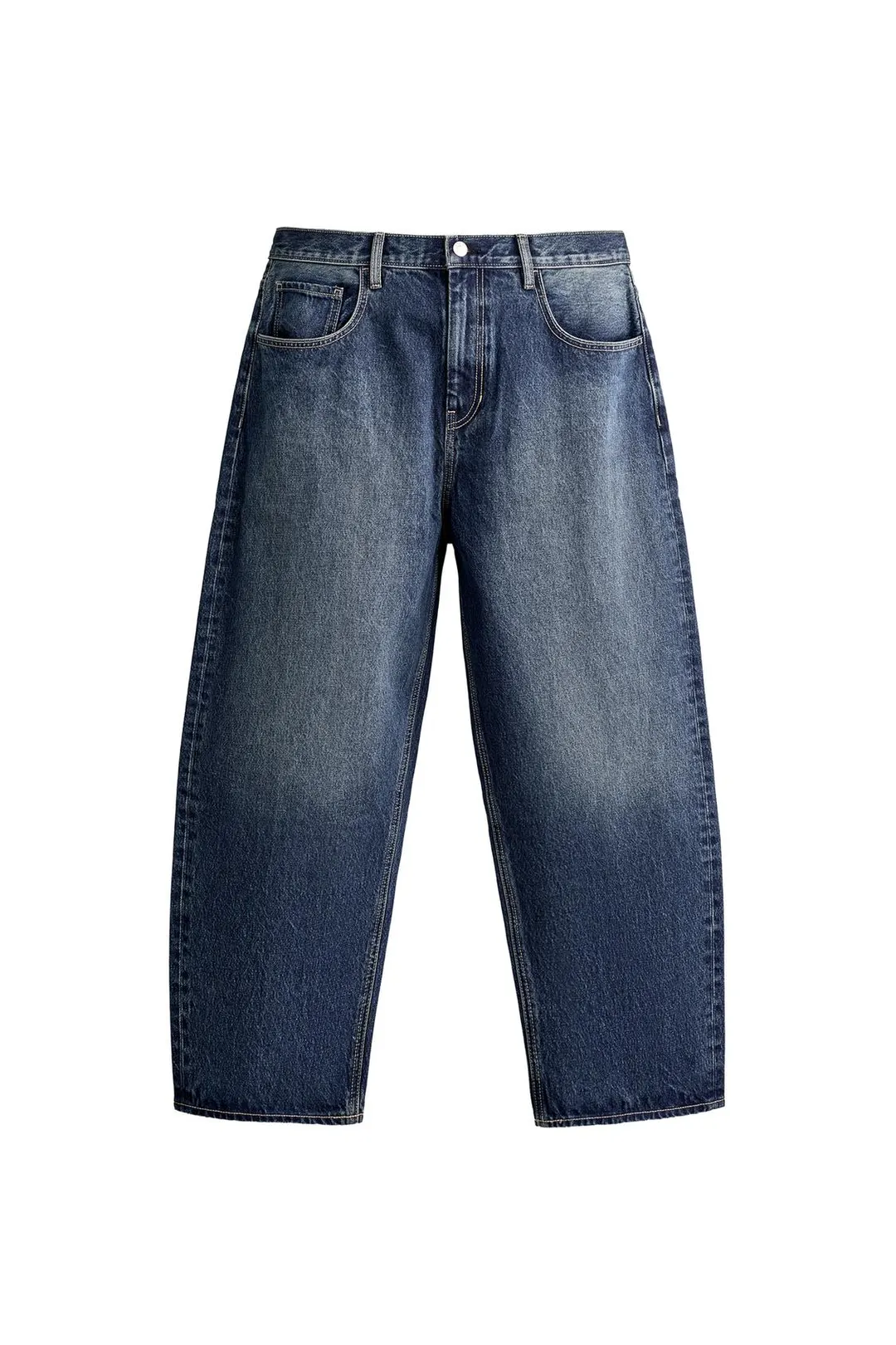Широкие джинсы зауженного кроя, Zara
