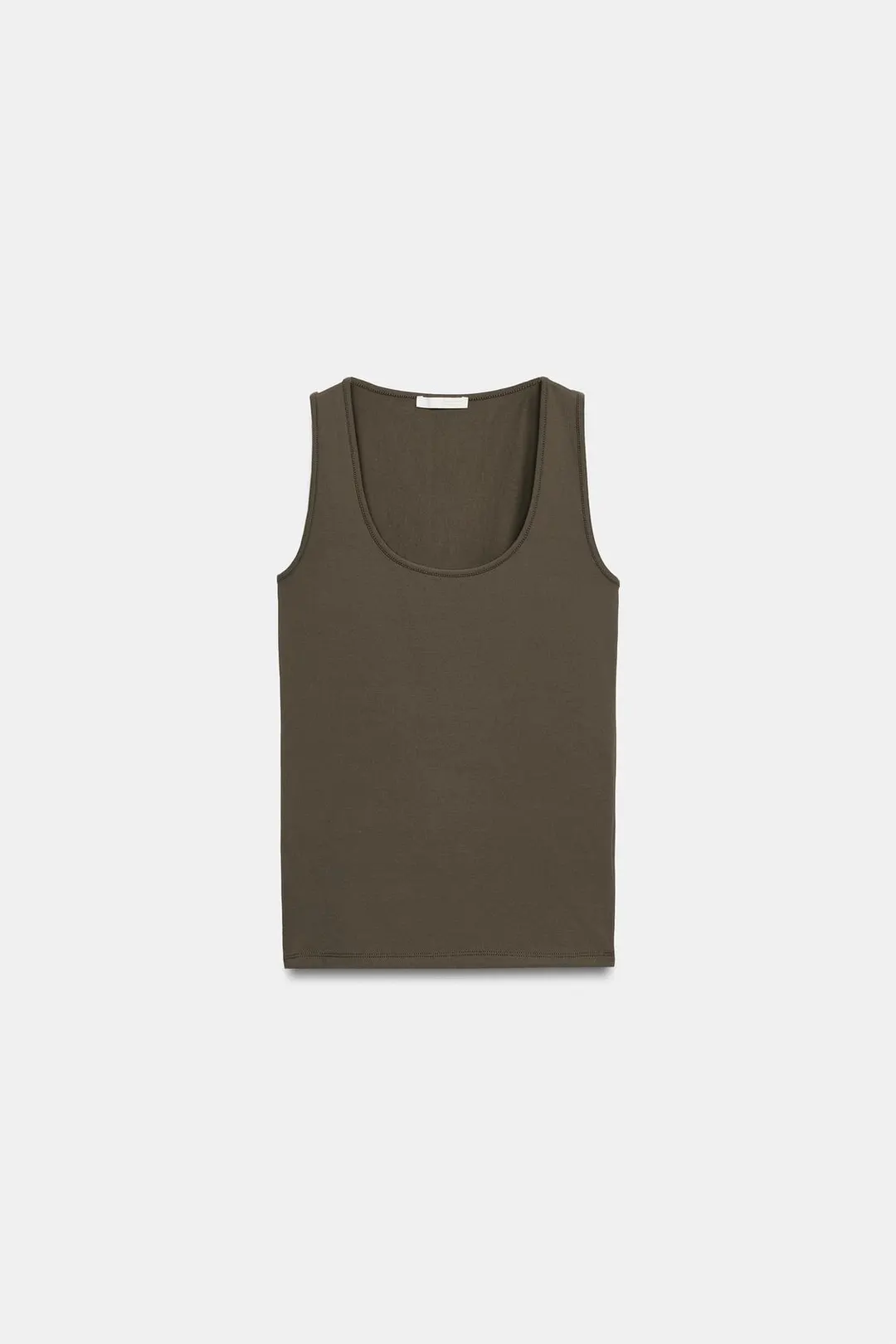 Футболка из полиамида с широкими бретелями, Zara