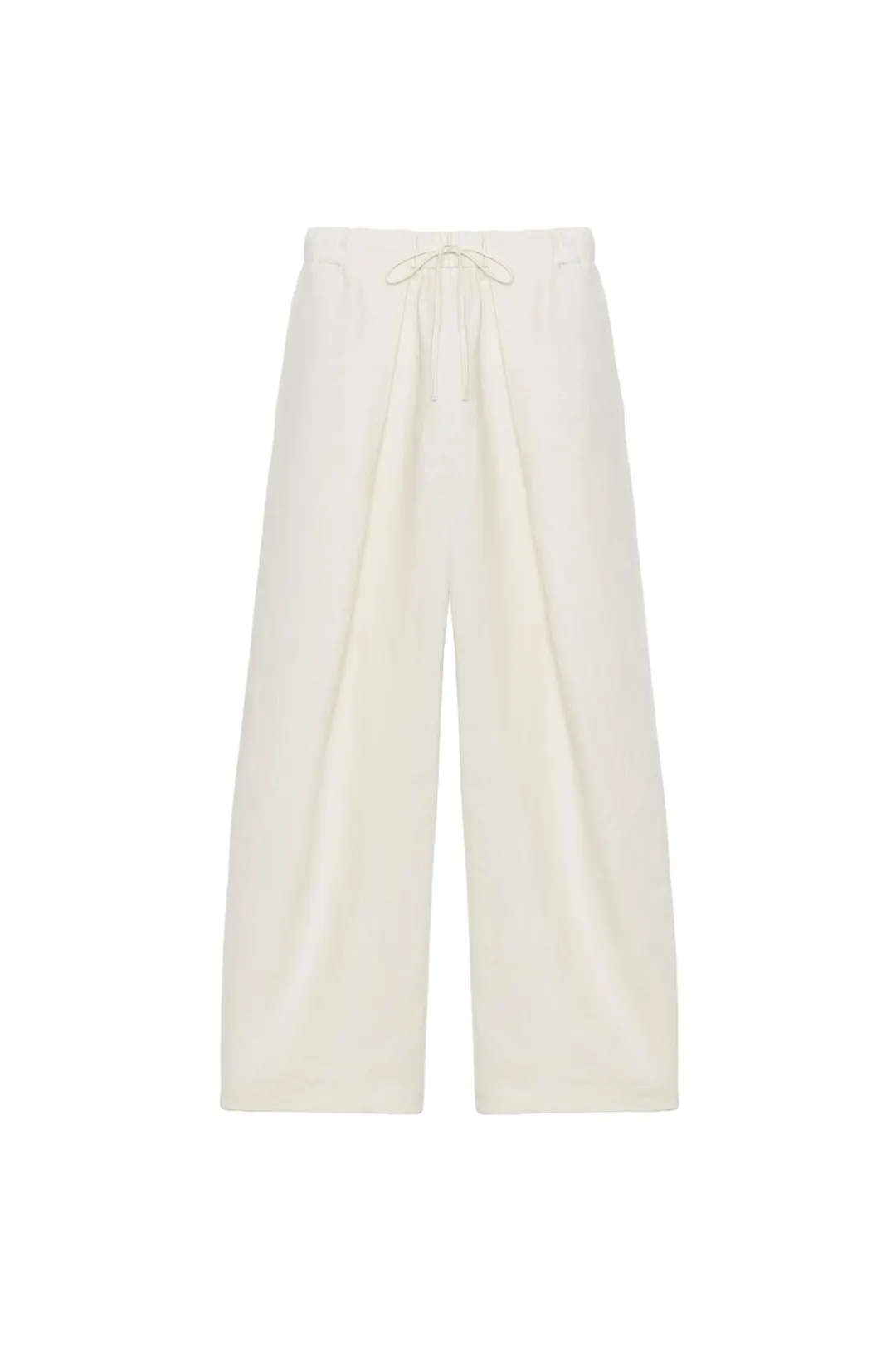 Брюки ZW Collection со складками из 100% льна, Zara