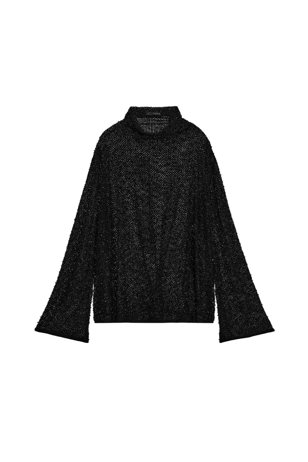 Рубашка с бисером ZW Collection, Zara