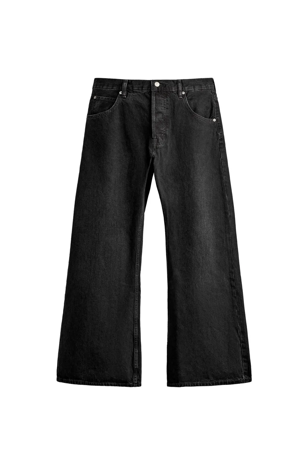 Джинсы силуэта barrel flare, Zara