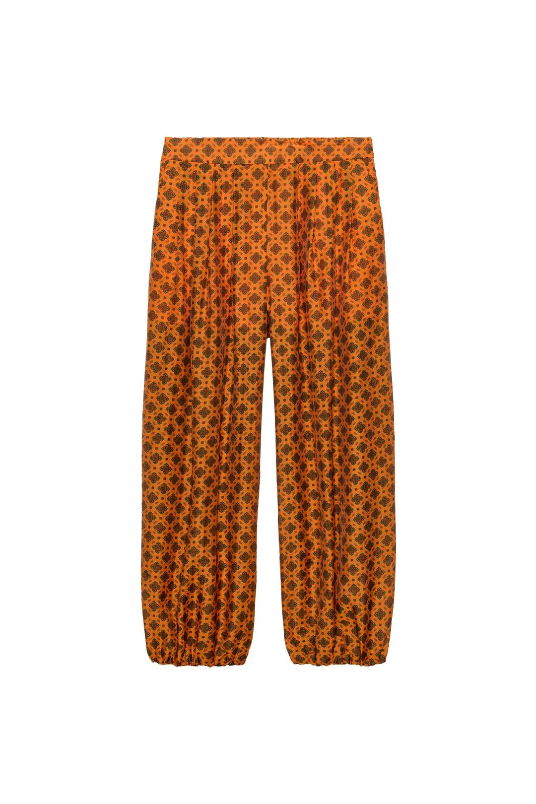 Брюки-саруэл с принтом, Zara