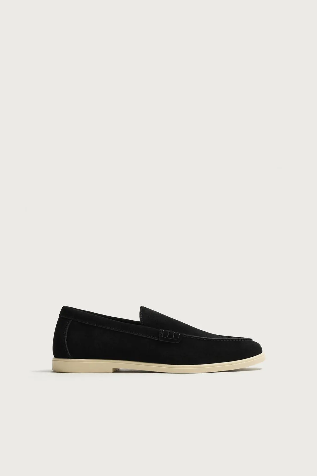 Повседневные кожаные лоферы, Zara