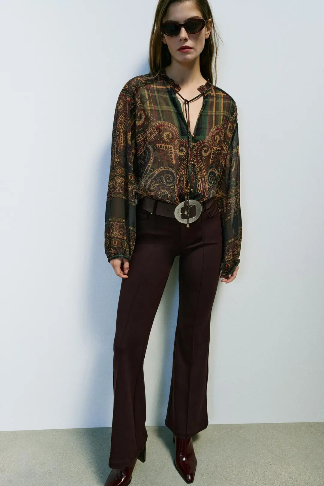 Брюки клеш, Zara