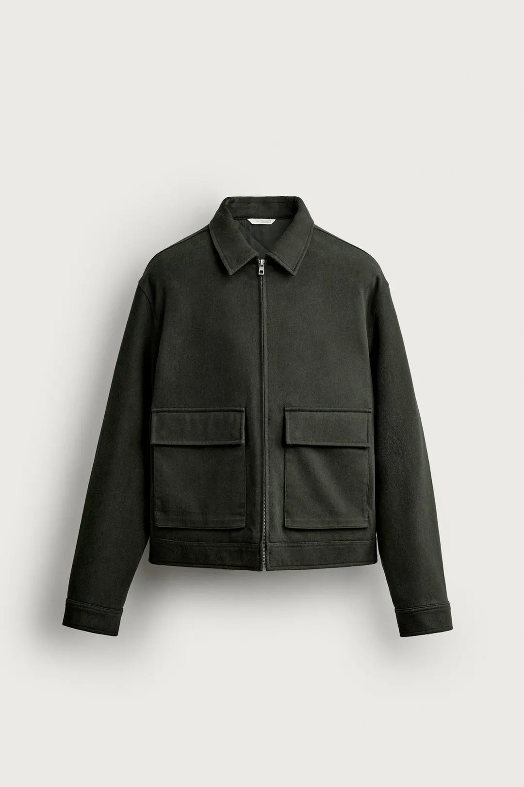 Утепленная куртка из лиоцелла и хлопка, Zara