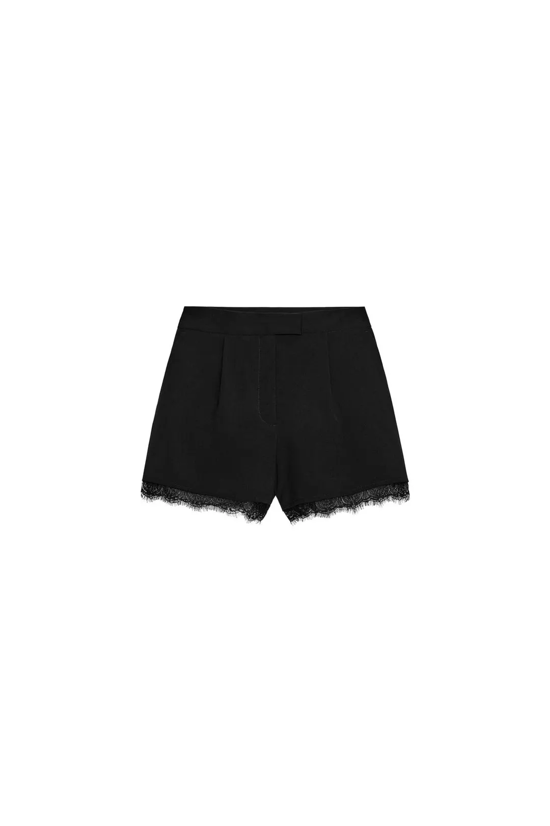 Бермуды с кружевной отделкой, Zara